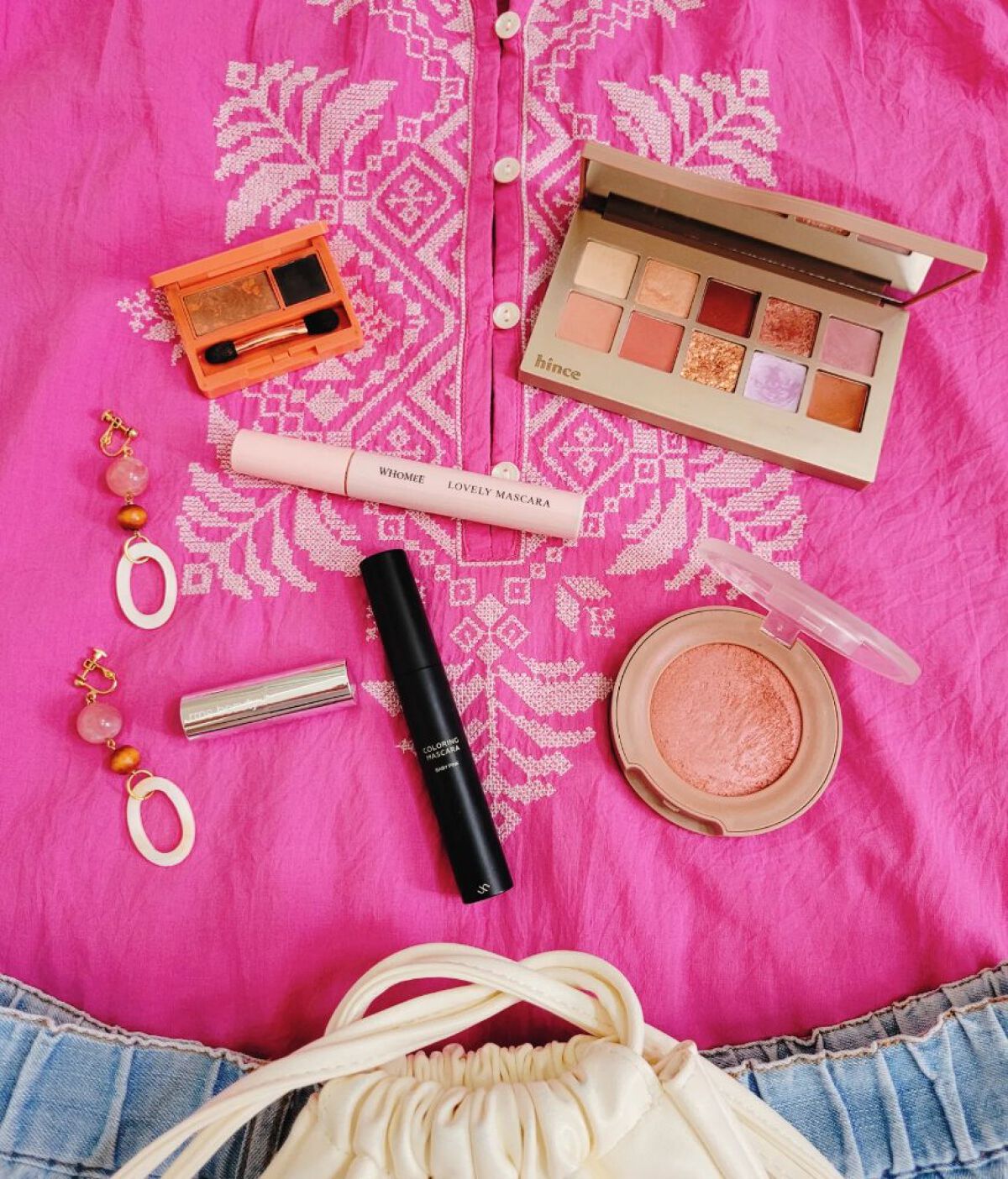 トゥルーディメンショングロウチーク/hince/パウダーチークを使ったクチコミ（2枚目）