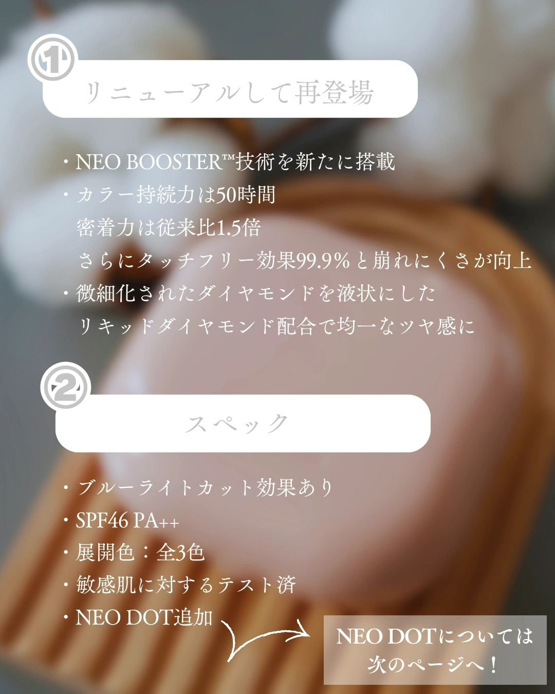 ネオクッション グロウ 17N/LANEIGE/クッションファンデーションを使ったクチコミ（3枚目）