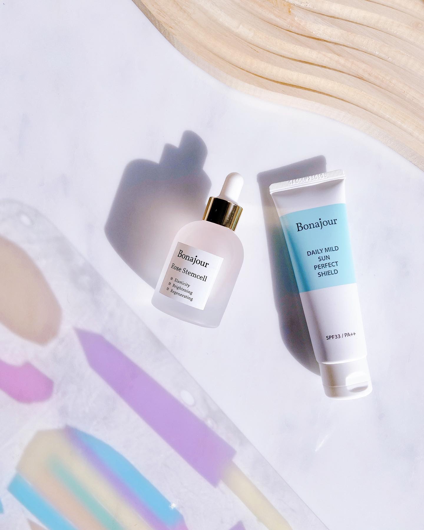 デイリーマイルドサンクリーム/Bonajour/日焼け止めクリームを使ったクチコミ（2枚目）