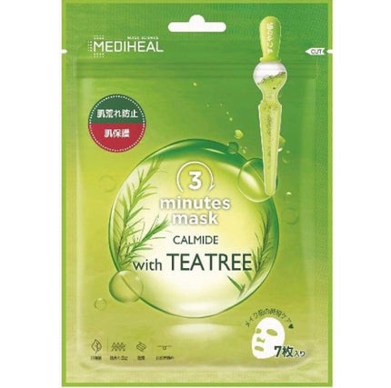 3ミニッツマスク:カーマイド with ティーツリー/MEDIHEAL/シートマスク・パックを使ったクチコミ(1枚目)