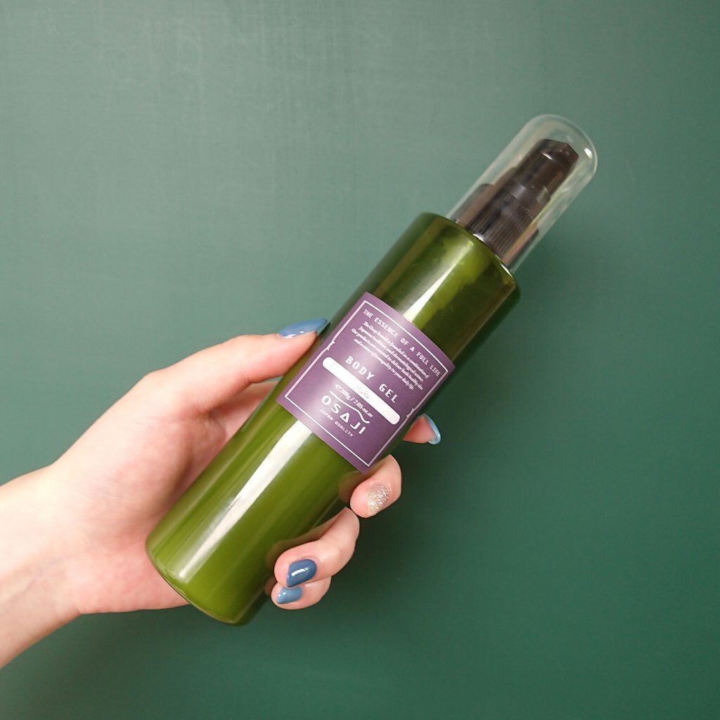 OSAJI ボディゲルのクチコミ「■どんな商品？
・オサジのボディゲル
・ヒアルロン酸を上回る保湿力のシロキクラゲ多糖体を配合
.....」（1枚目）
