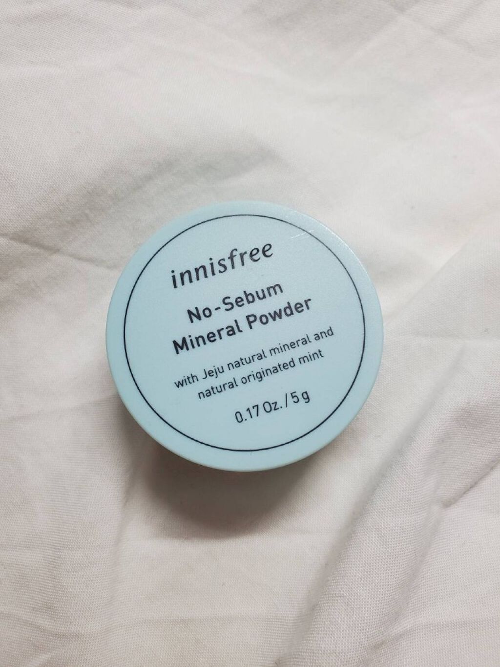 ノーセバム ミネラルパウダー/innisfree/ルースパウダーを使ったクチコミ（2枚目）