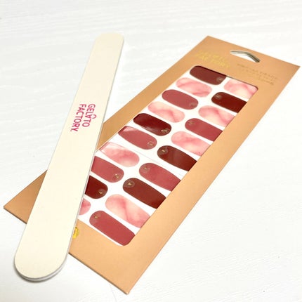 ネイルフィット ジェルネイルシール/GELATO FACTORY/ネイルシールを使ったクチコミ(3枚目)