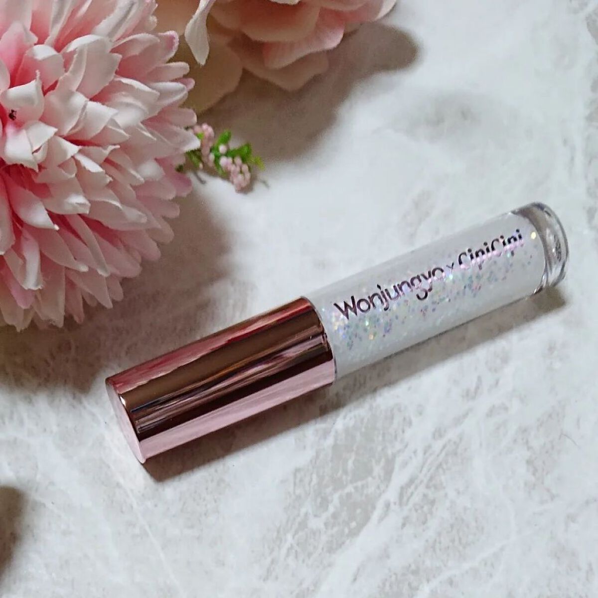 ウォンジョンヨ　ダイヤモンドライナー 02 アイスシュガー/Wonjungyo/リキッドアイシャドウを使ったクチコミ（3枚目）