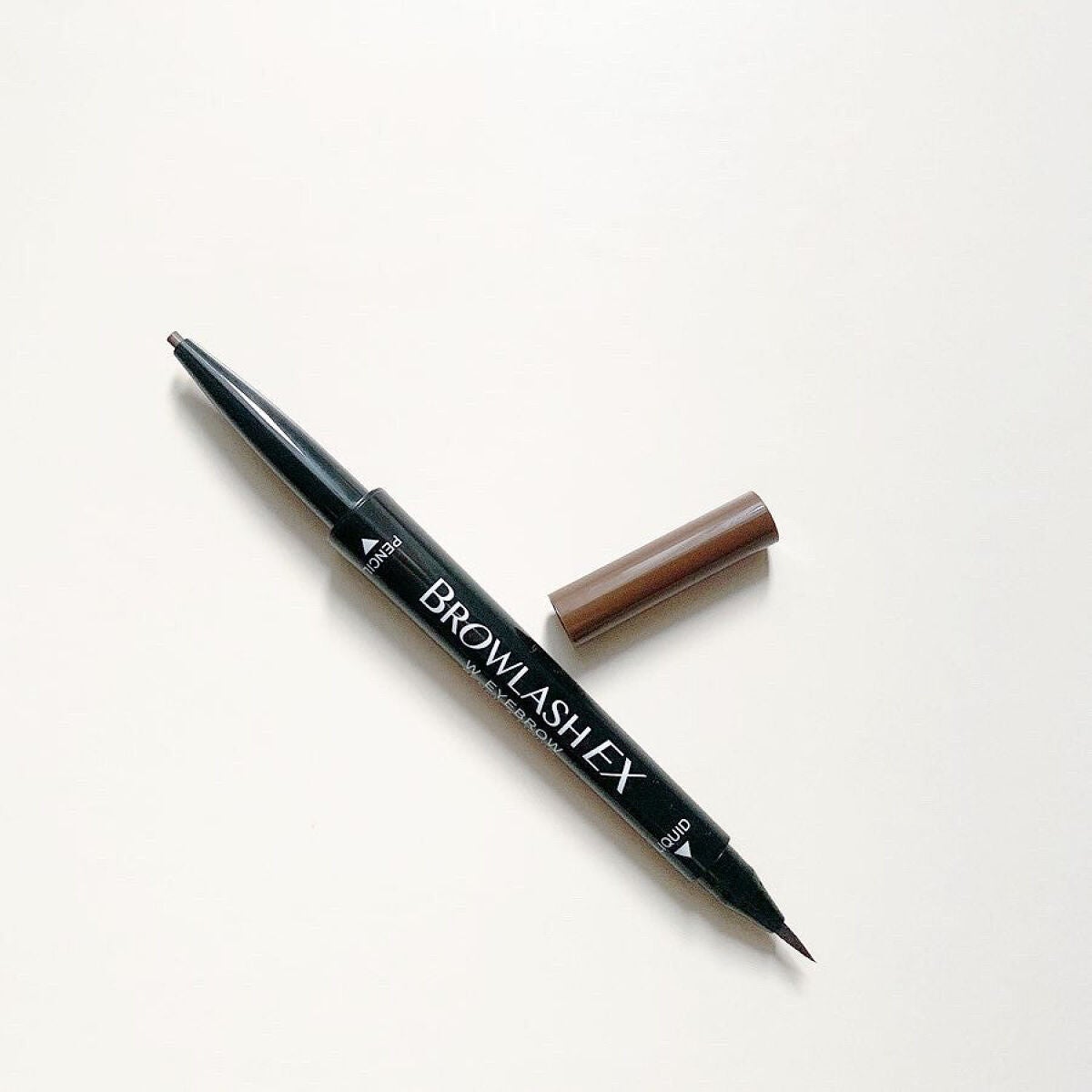 ブロウラッシュEX ウォーターストロング Wアイブロウ(ペンシル&リキッド)/ブロウラッシュ/アイブロウペンシルを使ったクチコミ(1枚目)