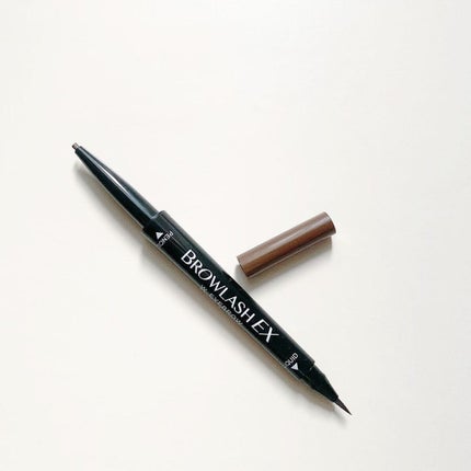 ブロウラッシュEX ウォーターストロング Wアイブロウ(ペンシル&リキッド)/ブロウラッシュ/アイブロウペンシルを使ったクチコミ(1枚目)