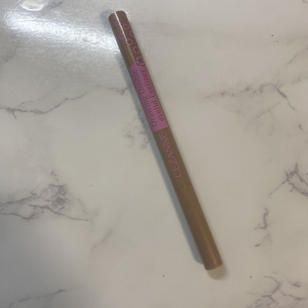 描くふたえアイライナー/CEZANNE/リキッドアイライナーを使ったクチコミ（1枚目）