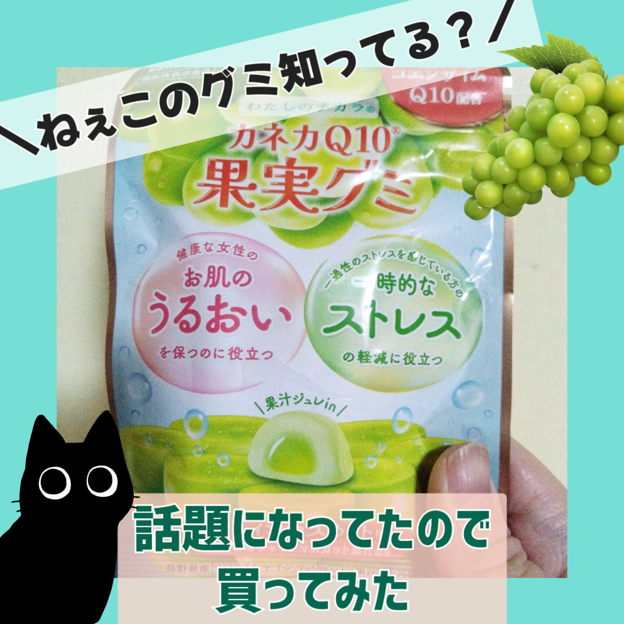 カネカQ10果実グミ/カネカ/バランス栄養食を使ったクチコミ（1枚目）