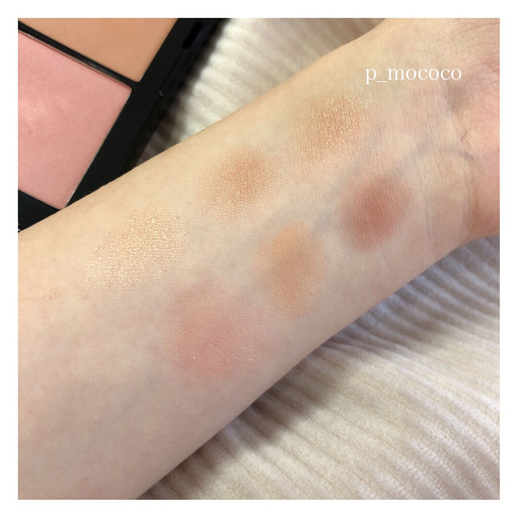 オーバーラスト チークパレット/NARS/パウダーチークを使ったクチコミ（2枚目）