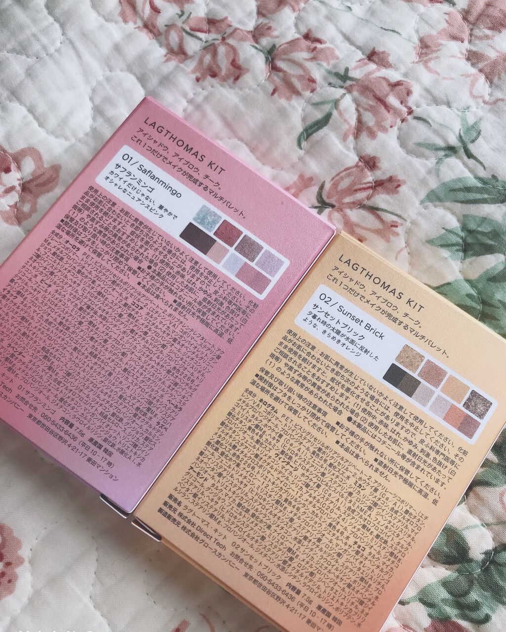 ラグトーマス・キット/RICAFROSH/アイシャドウパレットを使ったクチコミ(3枚目)