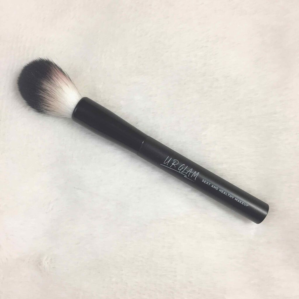 UR GLAM　FACE BRUSH/U R GLAM/メイクブラシを使ったクチコミ（1枚目）