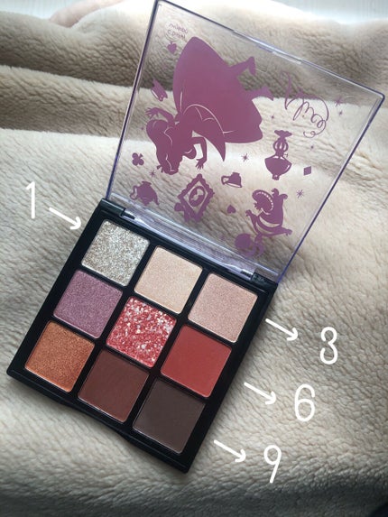 DQDNアイシャドウパレット AL/SHOBIDO/アイシャドウパレットを使ったクチコミ(3枚目)