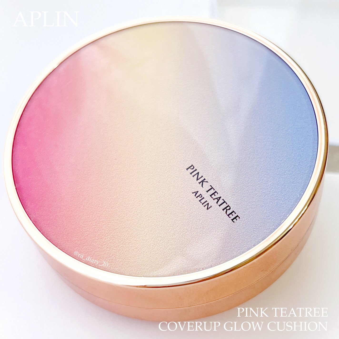 ピンクティーツリーカバーアップグロウクッション/APLIN/クッションファンデーションを使ったクチコミ(1枚目)