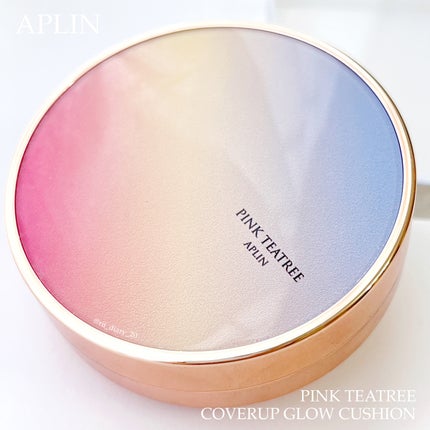 ピンクティーツリーカバーアップグロウクッション/APLIN/クッションファンデーションを使ったクチコミ(1枚目)