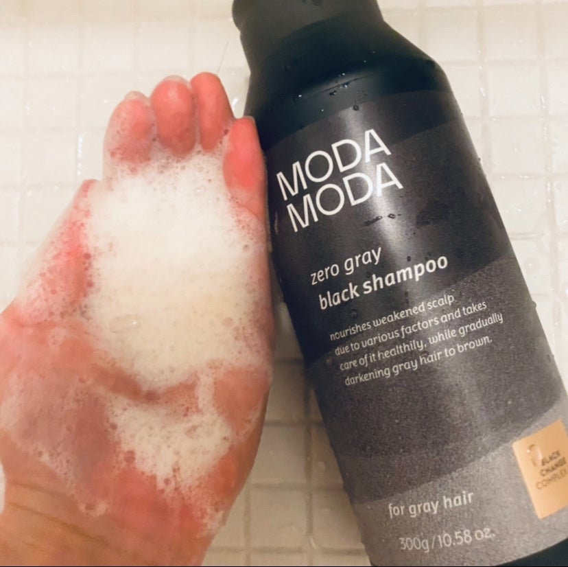モダモダゼログレイシャンプー/MODAMODA/市販シャンプーを使ったクチコミ(3枚目)