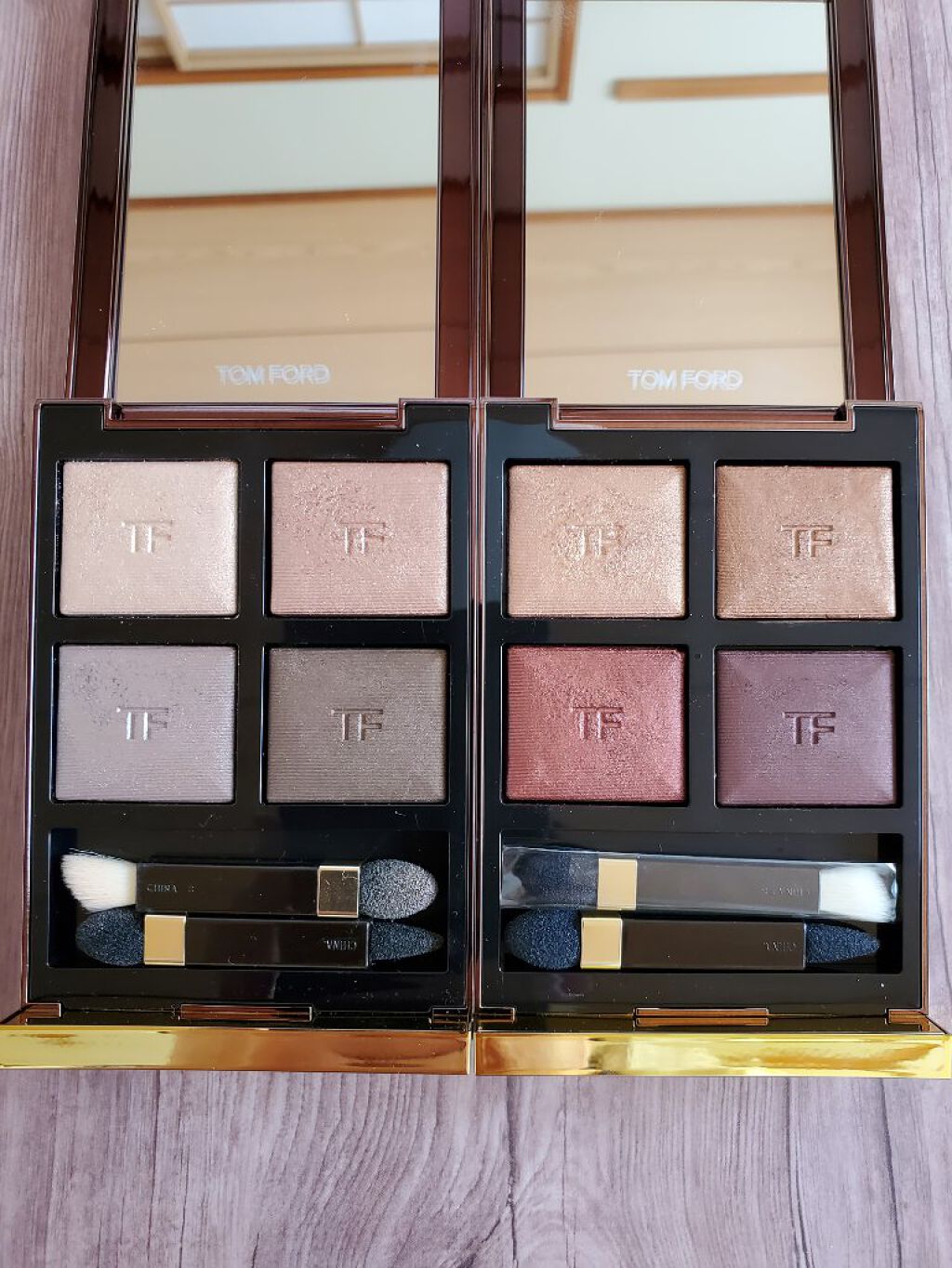 アイ カラー クォード/TOM FORD BEAUTY/アイシャドウパレットを使ったクチコミ（2枚目）