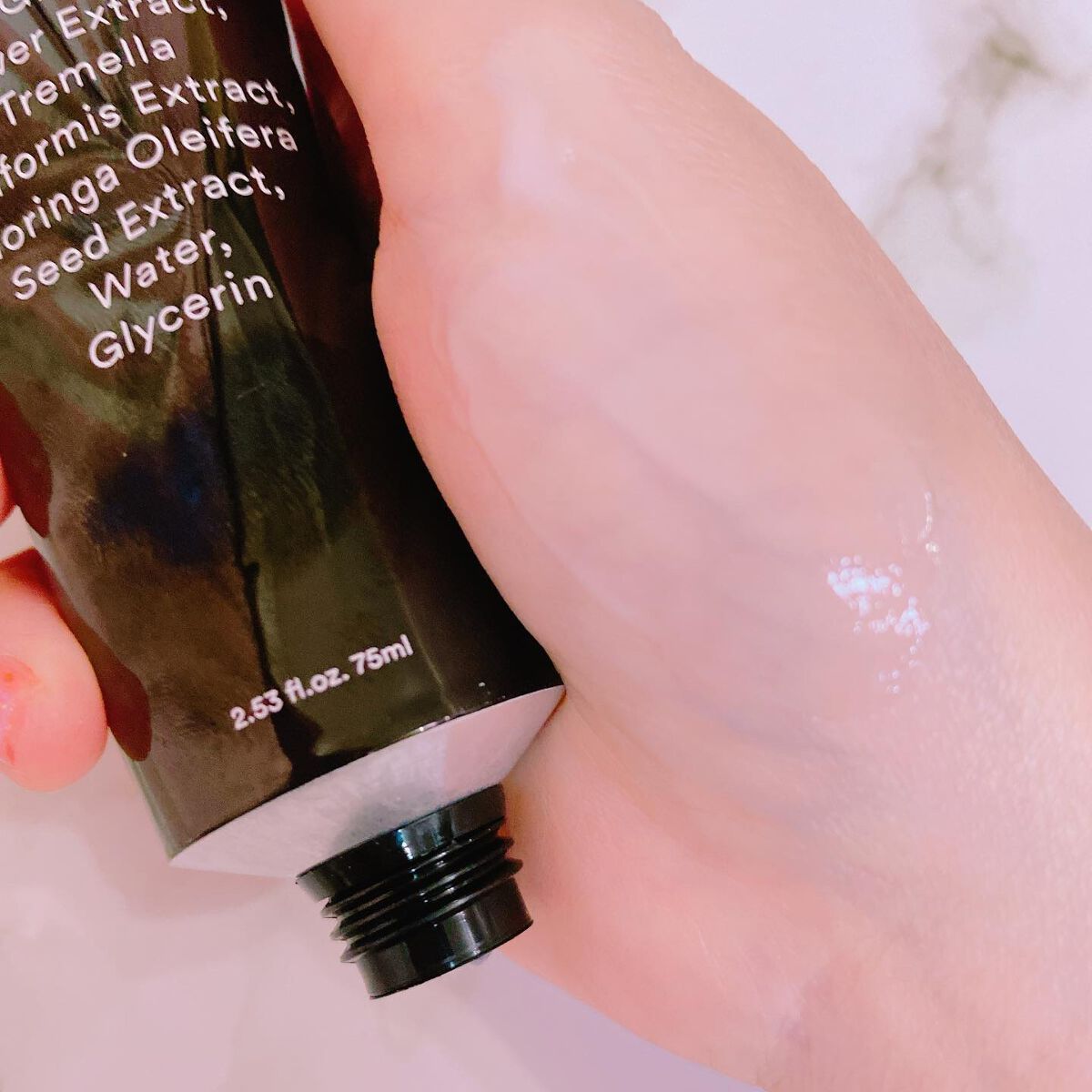 HYDRATION GEL WATER TUBE/Abib /フェイスクリームを使ったクチコミ(3枚目)