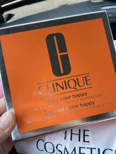 CLINIQUE マイ ハッピー セットのクチコミ「アウトレットでの購入。
ぜーんぶ良い香り。
クリニークの香水を初めて嗅いだんだけど、
これなら.....」（1枚目）