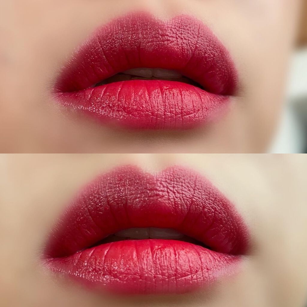 ルージュ・ジバンシイ・ベルベット/GIVENCHY/口紅を使ったクチコミ(2枚目)