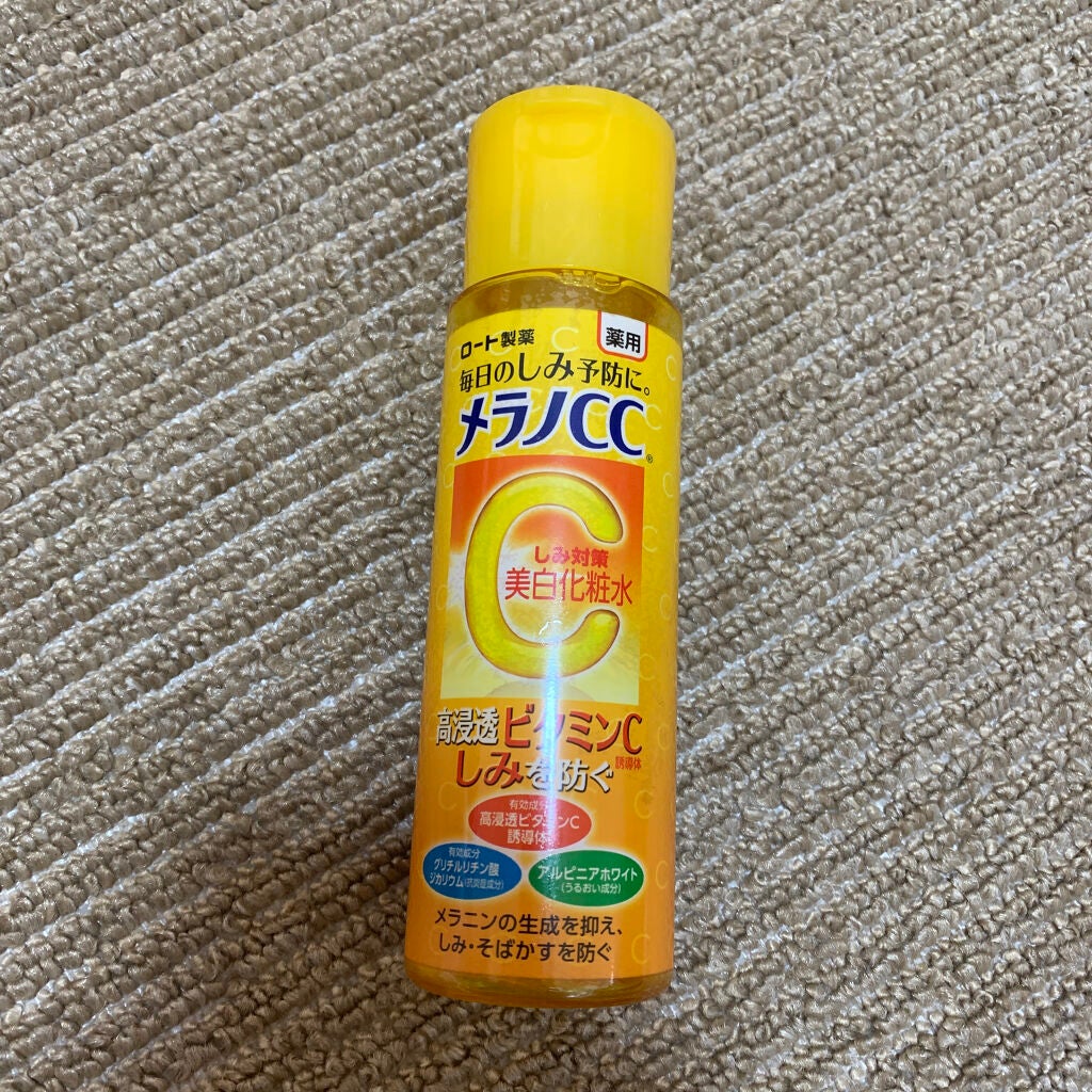 薬用しみ対策 美白化粧水 しっとりタイプ/メラノCC/化粧水を使ったクチコミ(1枚目)