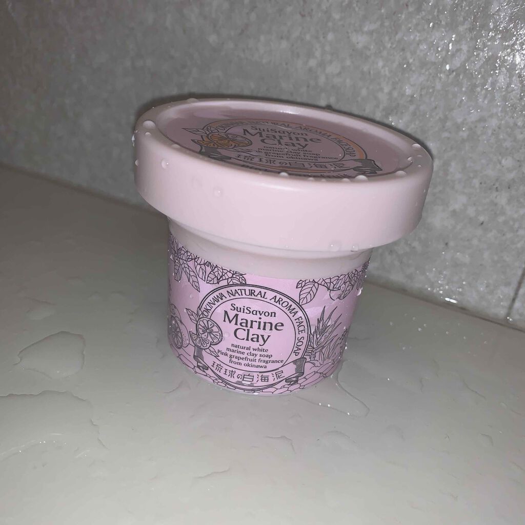 琉球のホワイトマリンクレイ洗顔石鹸/SuiSavon/洗顔フォームを使ったクチコミ（1枚目）