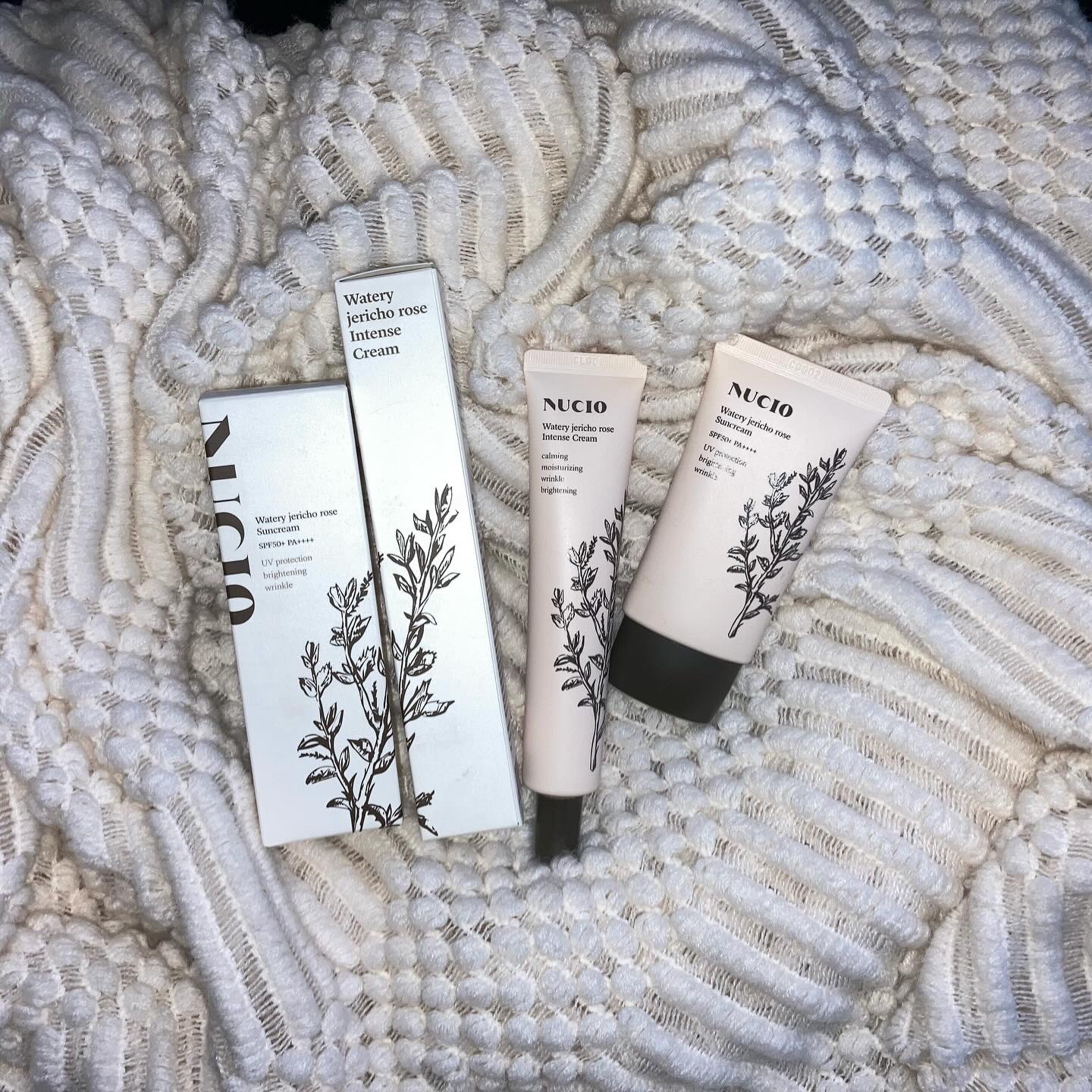 ウォータリー復活草インテンスクリーム/NUCIO/フェイスクリームを使ったクチコミ（1枚目）
