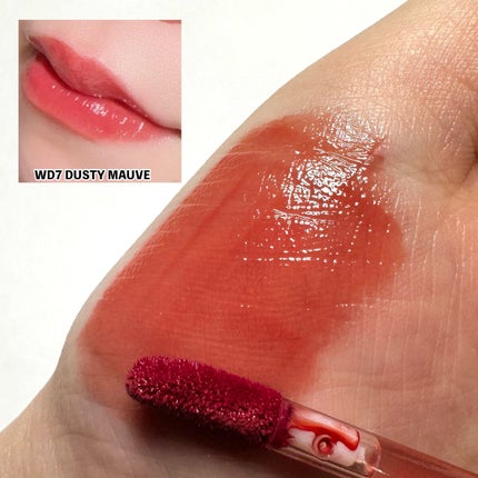 ザ ウォータリーデューティント/MERZY/リップティントを使ったクチコミ(4枚目)