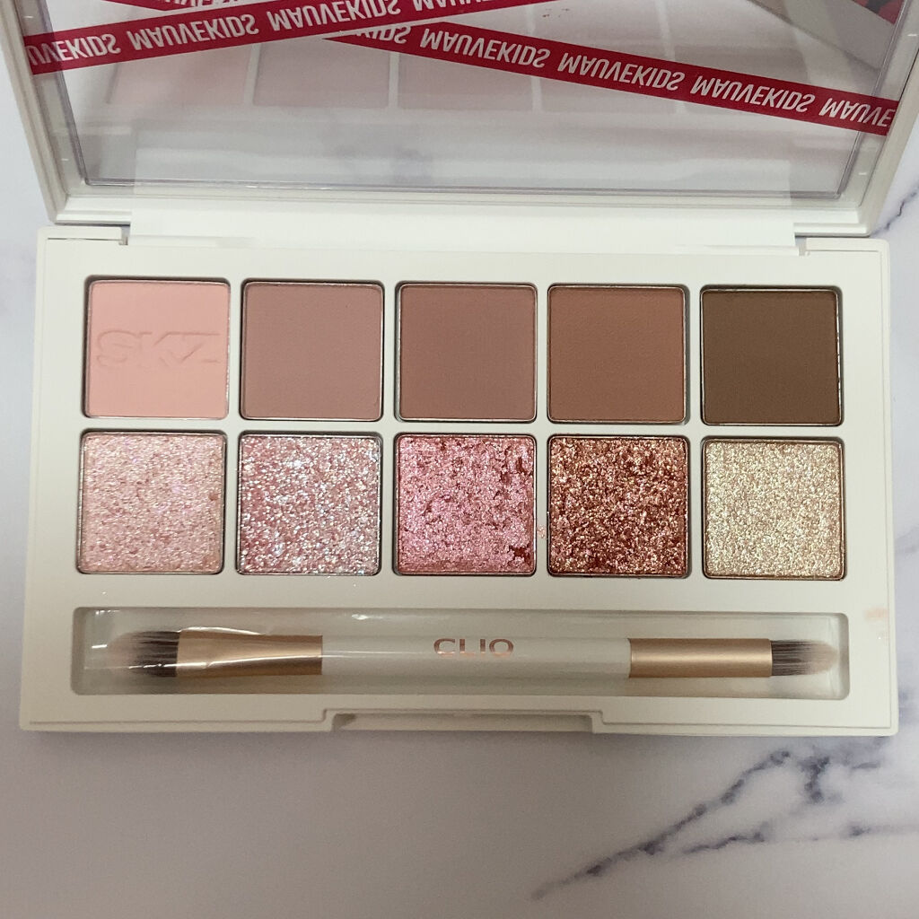 straykids限定カラープロアイパレット/CLIO/アイシャドウパレットを使ったクチコミ（2枚目）