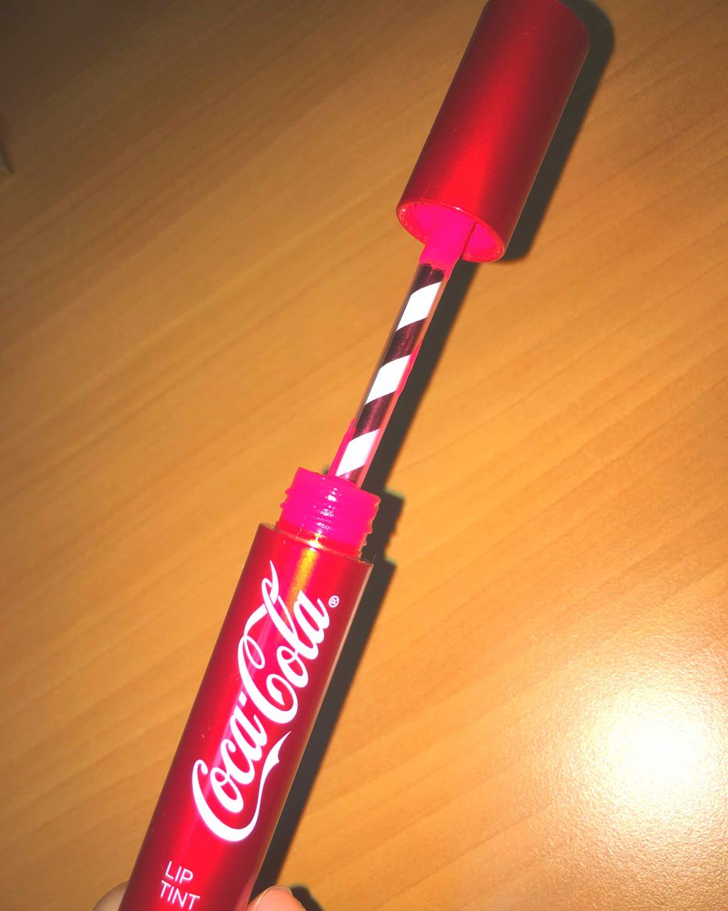 コカコーラ リップティント/THE FACE SHOP/リップティントを使ったクチコミ（2枚目）