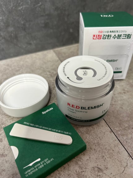 レッドブレミッシュ クリアスージングクリーム/Dr.G/フェイスクリームを使ったクチコミ(4枚目)