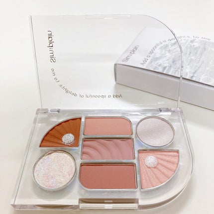 シンプレイン アイパレット/Sim;plain/アイシャドウパレットを使ったクチコミ(4枚目)