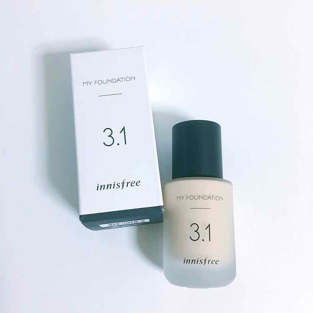 マイファンデーション/innisfree/リキッドファンデーションを使ったクチコミ(1枚目)