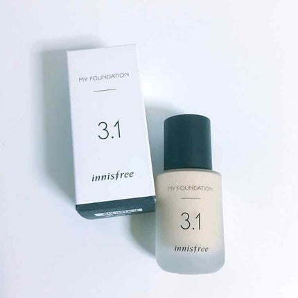 マイファンデーション/innisfree/リキッドファンデーションを使ったクチコミ(1枚目)
