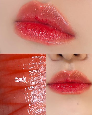 Water Glow Lip Tint 04 クラッシュ（Crush）/INGA/口紅の画像