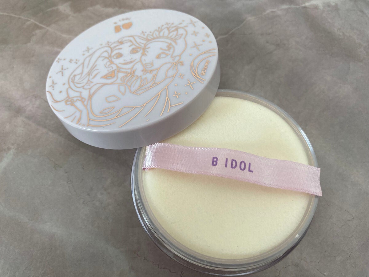 シルクアイスパウダー/b idol/ルースパウダーを使ったクチコミ(2枚目)