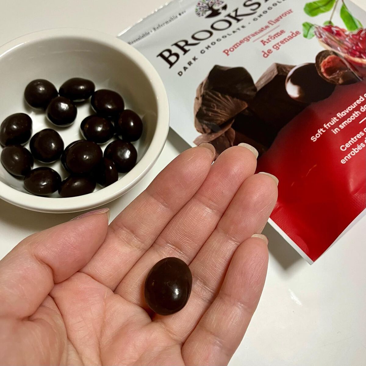 ブルックサイド ダークチョコレート/BROOKSIDE/食品を使ったクチコミ(5枚目)