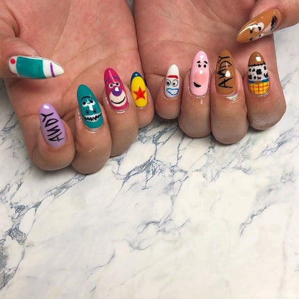 cst on LIPS 「Part2🌈✨#キャラクターネイル#キャラクター#charac..」(6枚目)