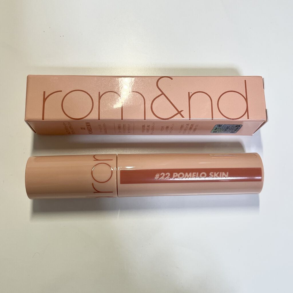 ジューシーラスティングティント/rom&nd/リップティントを使ったクチコミ（1枚目）