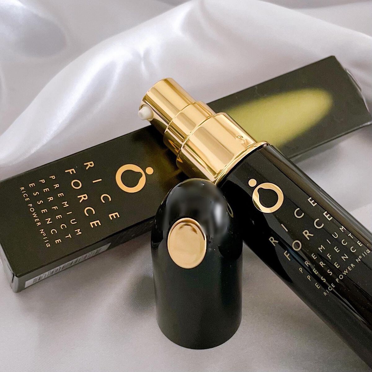 プレミアムパーフェクトエッセンス/ライスフォース/美容液を使ったクチコミ(2枚目)