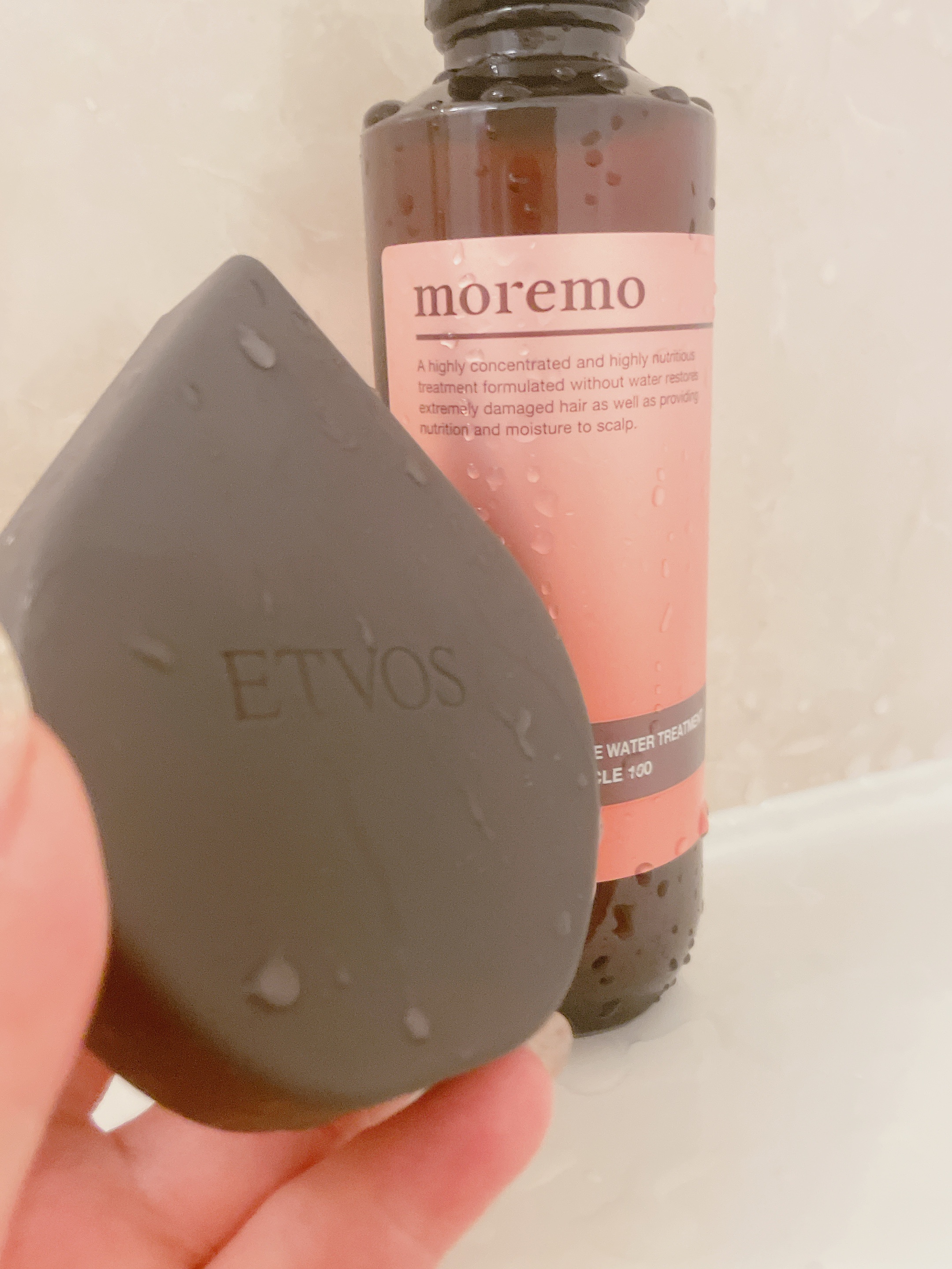 リラクシングマッサージブラシ ハード/エトヴォス/スカルプブラシを使ったクチコミ（3枚目）