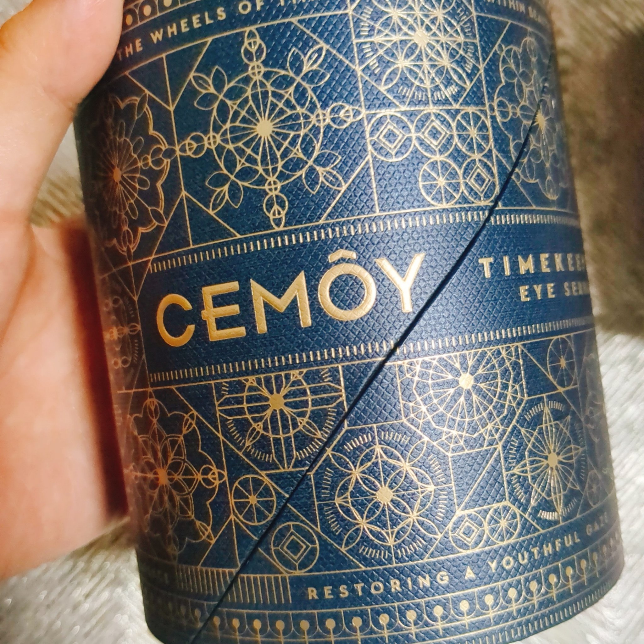 タイムキーパーアイセラム/CEMOY/アイケア・アイクリームを使ったクチコミ（2枚目）