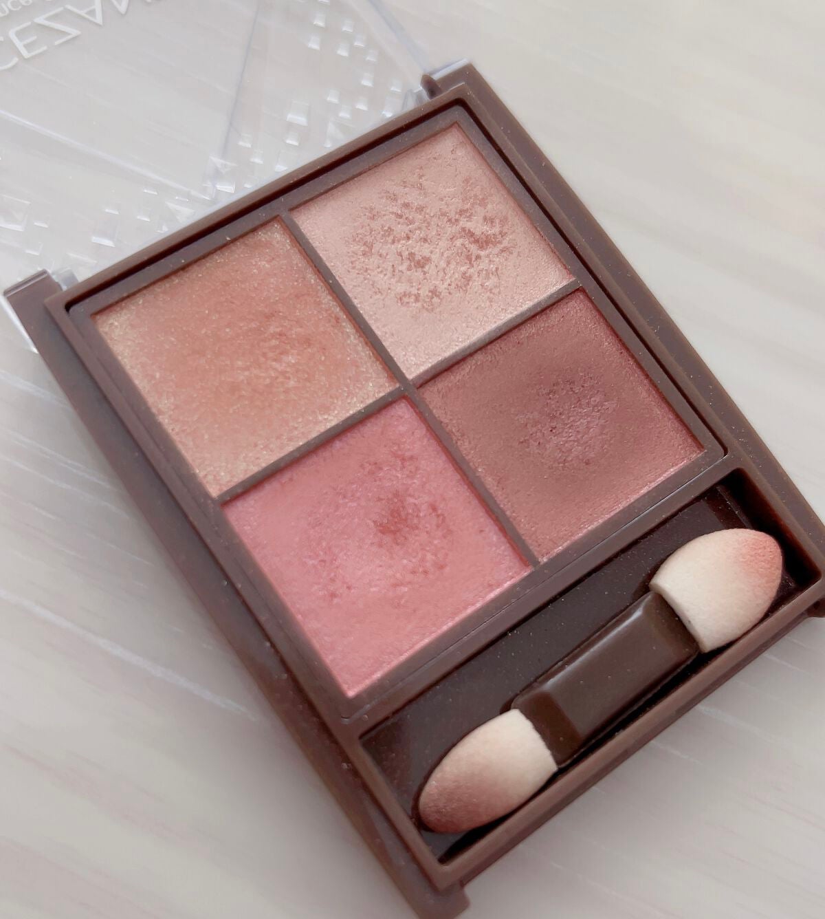 ニュアンスオンアイシャドウ/CEZANNE/アイシャドウパレットを使ったクチコミ(3枚目)