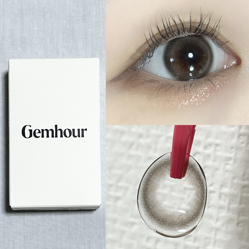 Gemhour/Hapa kristin/カラーコンタクトレンズを使ったクチコミ（2枚目）