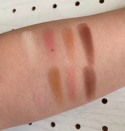 ティックルドピーチ ミニ アイシャドウ パレット/Too Faced/アイシャドウパレットを使ったクチコミ(3枚目)