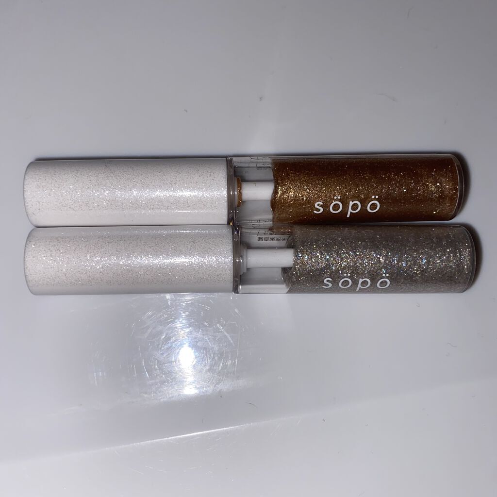メイクアップグリッター/sopo/グリッターを使ったクチコミ（2枚目）