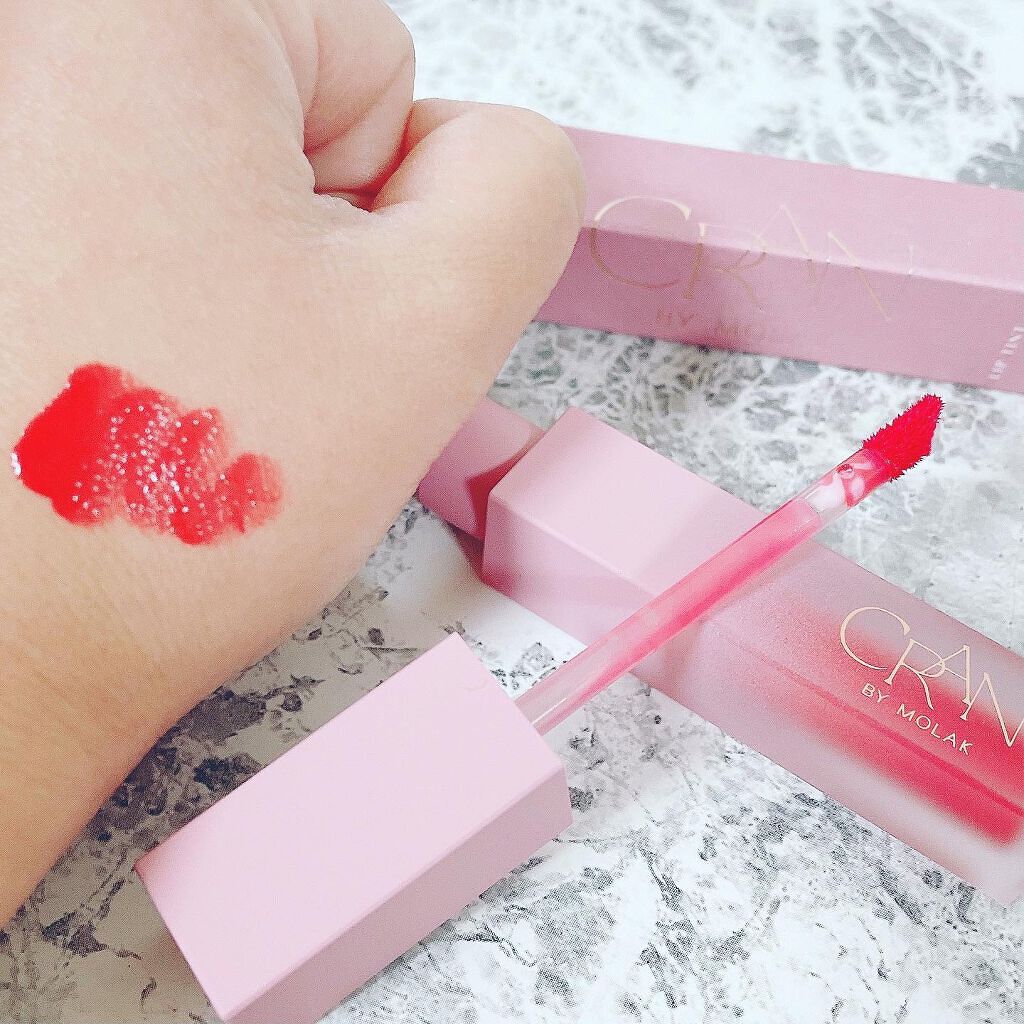 BLOOM JELLY TINT /CRAN BY MOLAK /口紅を使ったクチコミ（2枚目）