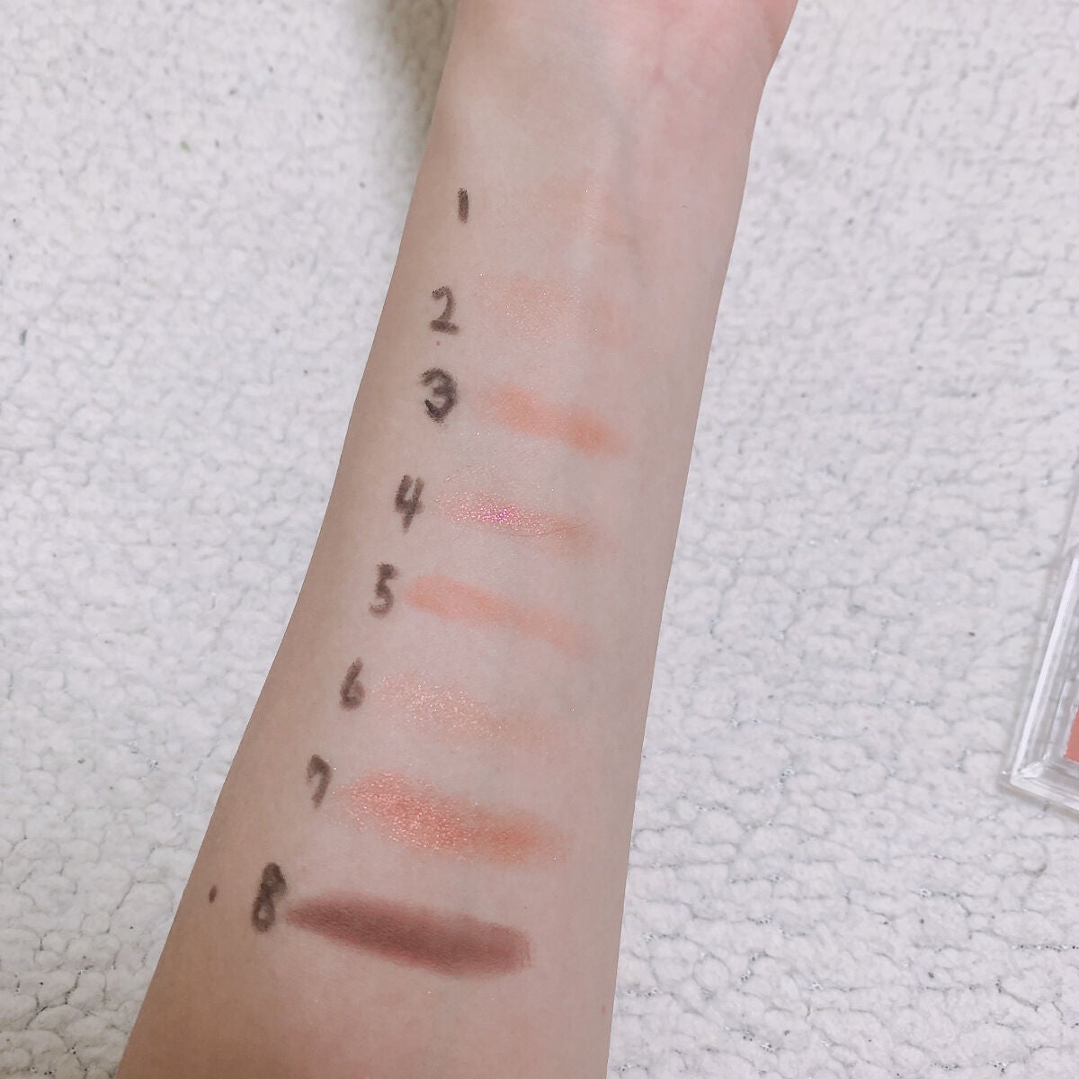 AC 8カラーアイパレット/AC MAKEUP/アイシャドウパレットを使ったクチコミ(3枚目)