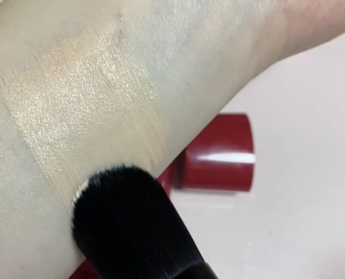 UR GLAM　FOUNDATION BRUSH（ファンデーションブラシ）/U R GLAM/メイクブラシを使ったクチコミ（3枚目）