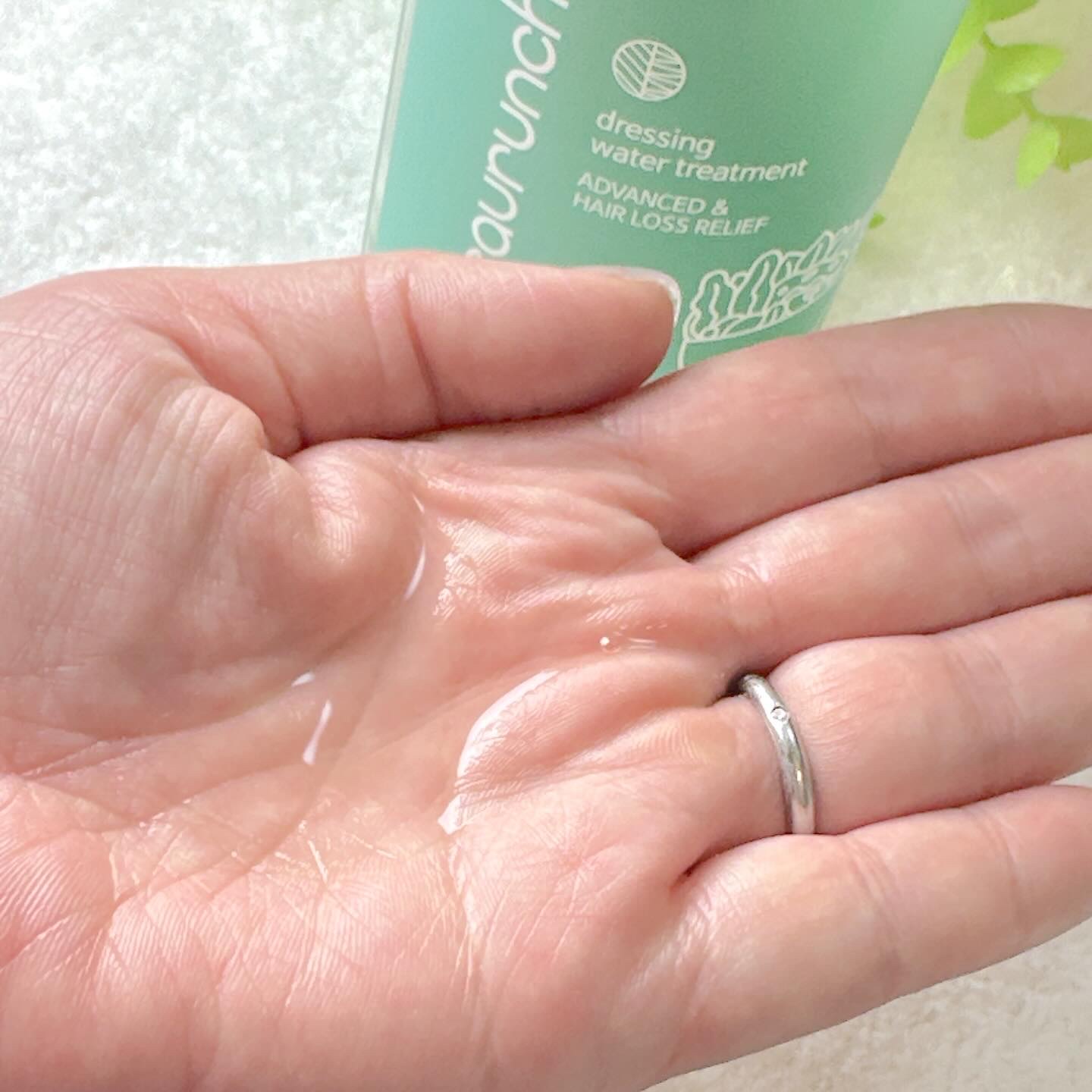 ドレッシングウォータートリートメント/ビューランチ/ヘアオイルを使ったクチコミ（3枚目）