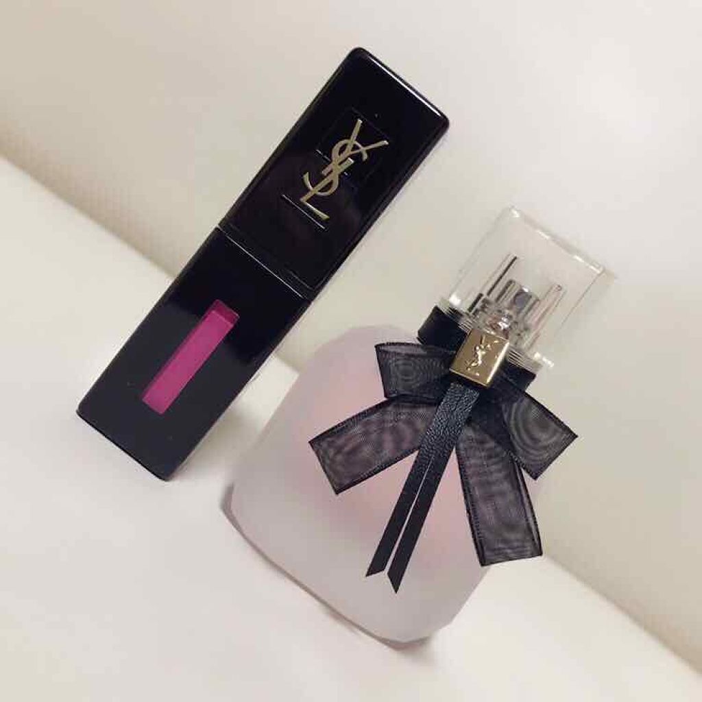 ルージュ ピュールクチュール ヴェルニ ヴィニルクリーム/YVES SAINT LAURENT BEAUTE/口紅を使ったクチコミ（1枚目）